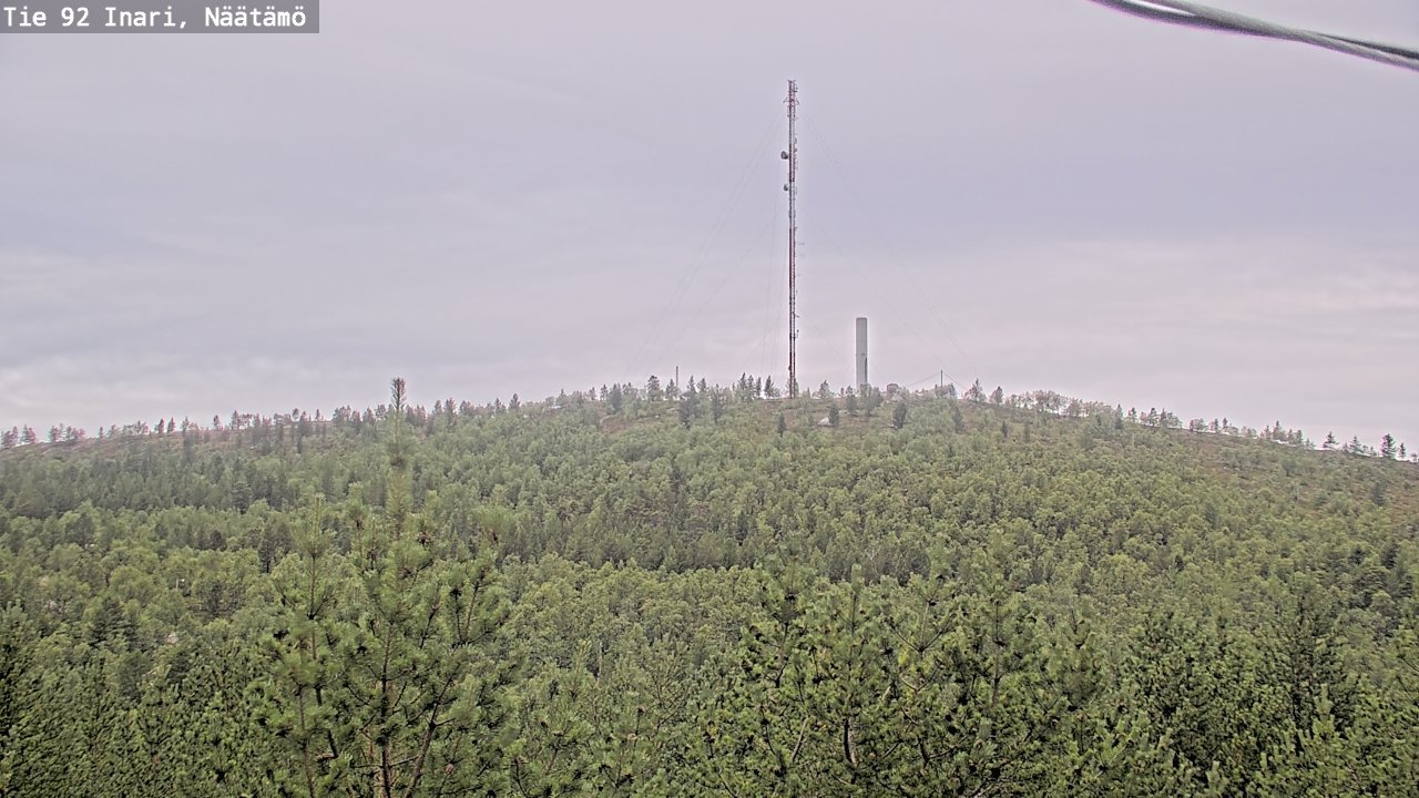 Kelikamerat Kuva Tie 92 Inari, Näätämö, Inari, Lappi