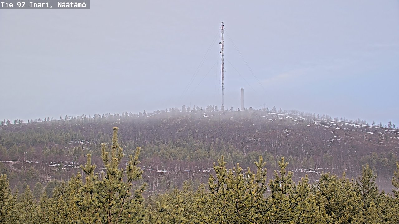 Kelikamerat Kuva Tie 92 Inari, Näätämö, Inari, Lappi