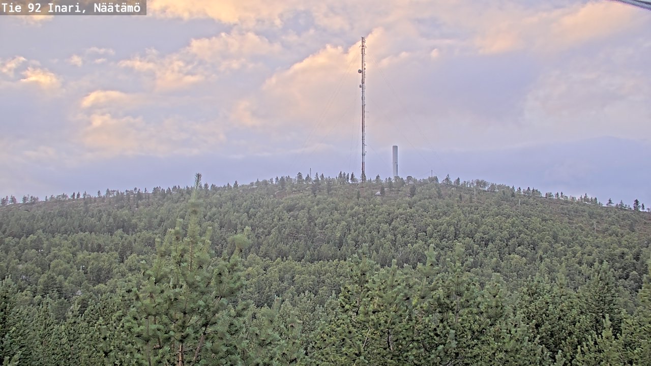 Kelikamerat Kuva Tie 92 Inari, Näätämö, Inari, Lappi