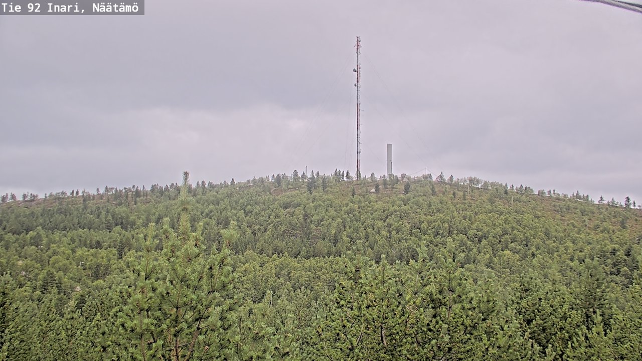 Kelikamerat Kuva Tie 92 Inari, Näätämö, Inari, Lappi