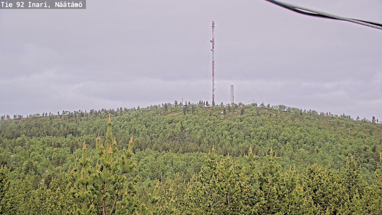 Kelikamerat Kuva Tie 92 Inari, Näätämö, Inari, Lappi