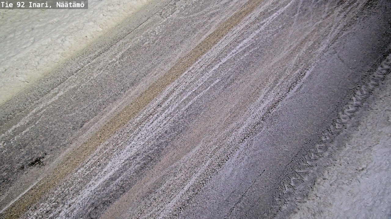 Kelikamerat Kuva Tie 92 Inari, Näätämö, Inari, Lappi
