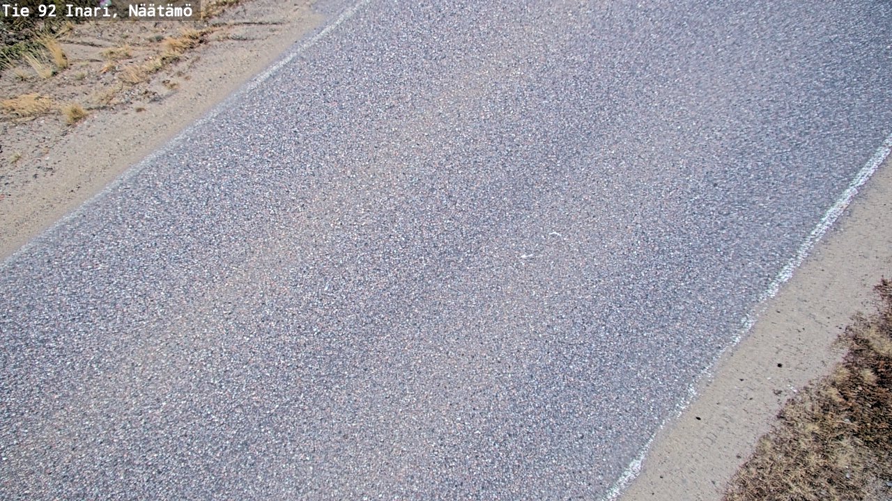 Kelikamerat Kuva Tie 92 Inari, Näätämö, Inari, Lappi