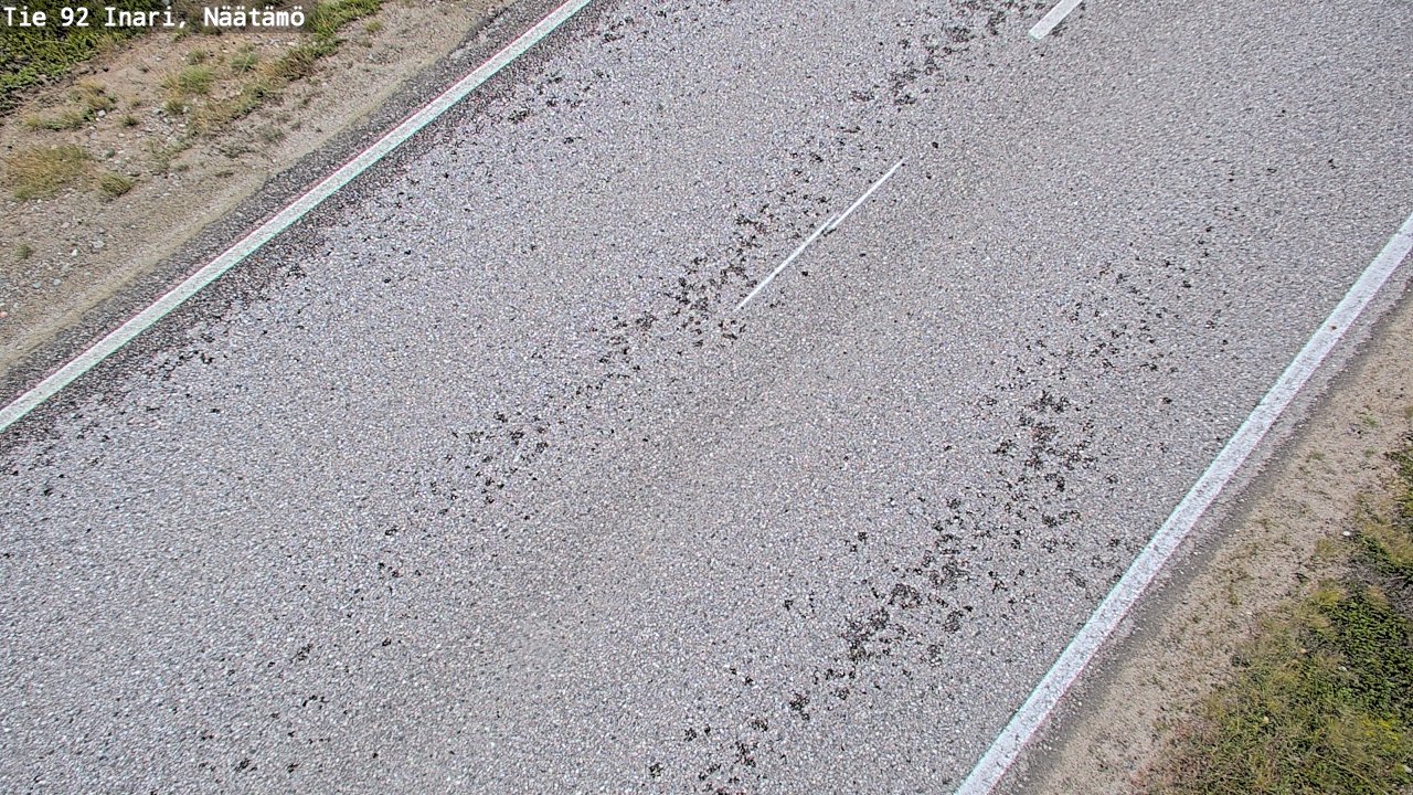 Kelikamerat Kuva Tie 92 Inari, Näätämö, Inari, Lappi