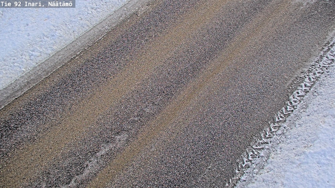 Kelikamerat Kuva Tie 92 Inari, Näätämö, Inari, Lappi