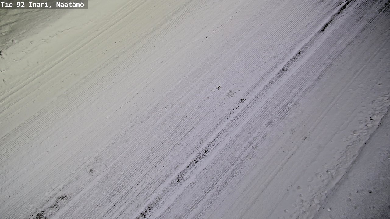 Kelikamerat Kuva Tie 92 Inari, Näätämö, Inari, Lappi