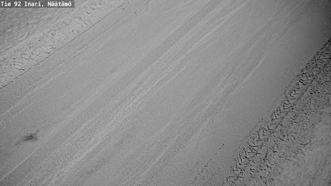 Kelikamerat Kuva Tie 92 Inari, Näätämö, Inari, Lappi