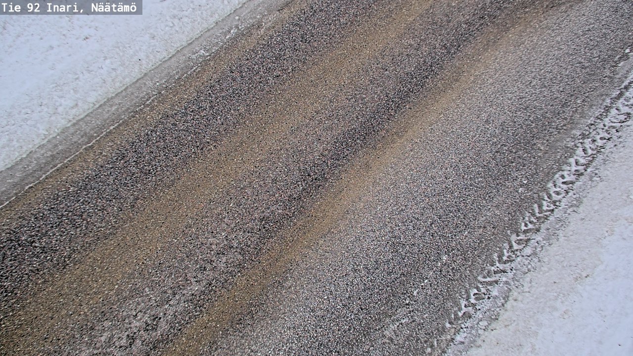 Kelikamerat Kuva Tie 92 Inari, Näätämö, Inari, Lappi