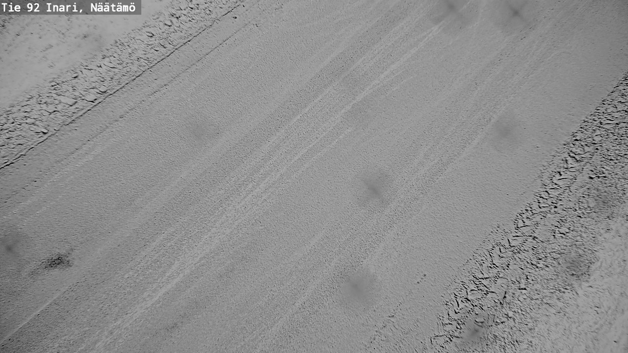 Kelikamerat Kuva Tie 92 Inari, Näätämö, Inari, Lappi