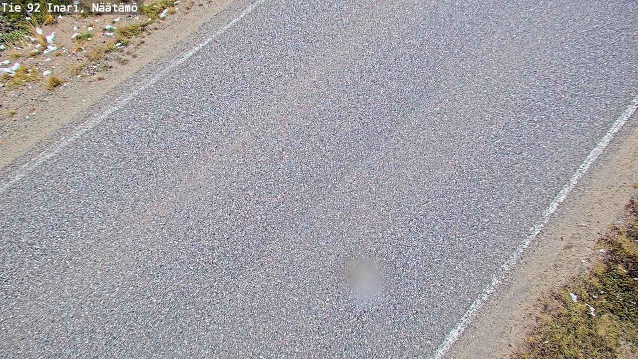 Kelikamerat Kuva Tie 92 Inari, Näätämö, Inari, Lappi