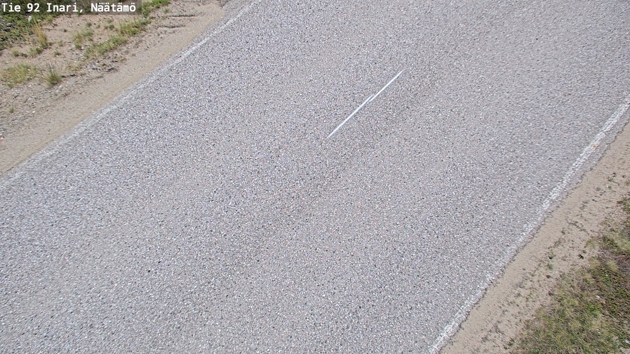 Kelikamerat Kuva Tie 92 Inari, Näätämö, Inari, Lappi
