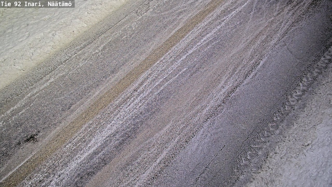 Kelikamerat Kuva Tie 92 Inari, Näätämö, Inari, Lappi