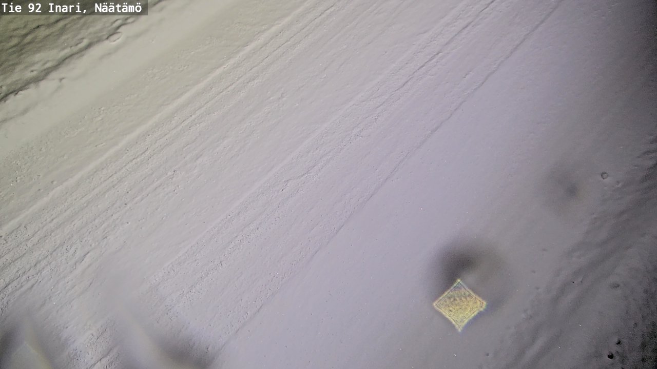 Kelikamerat Kuva Tie 92 Inari, Näätämö, Inari, Lappi