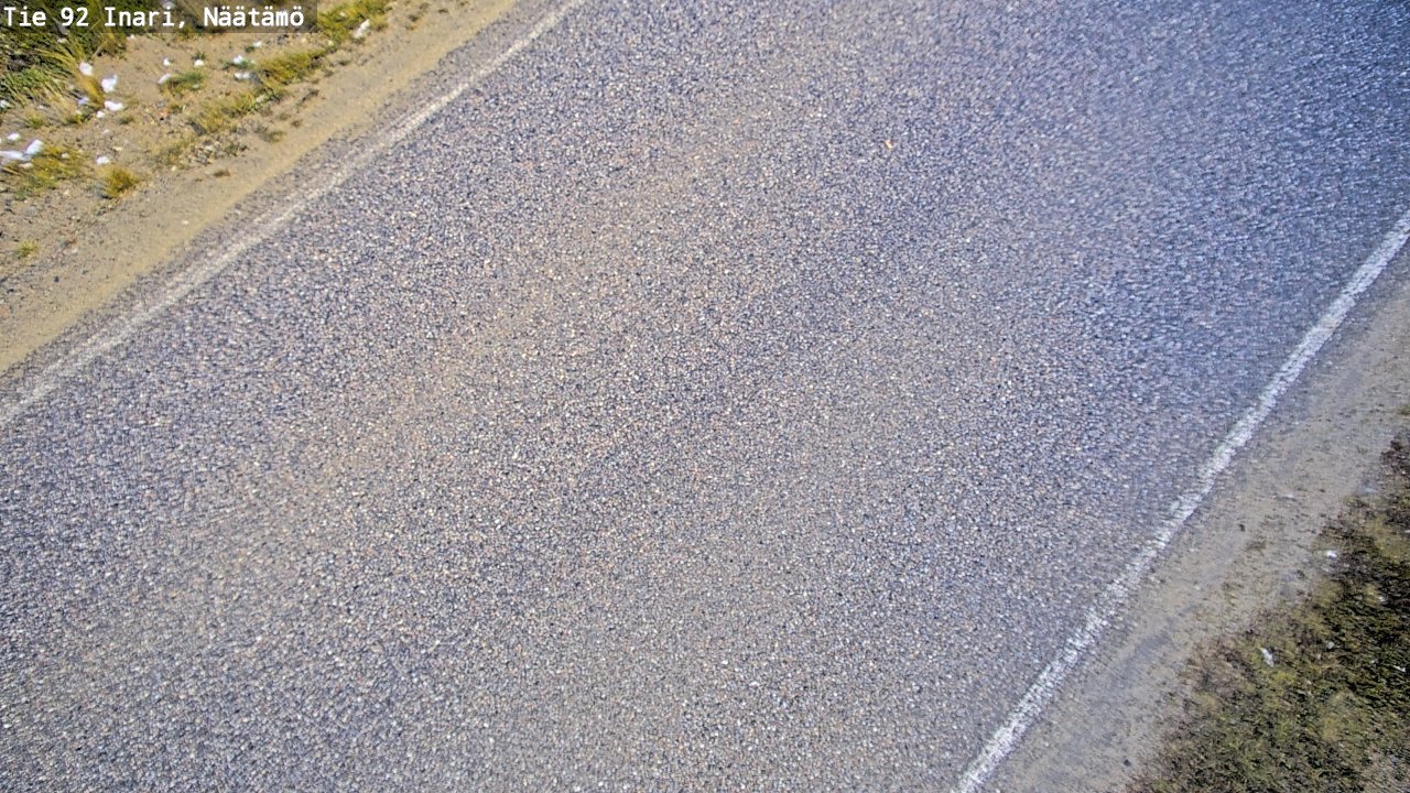 Kelikamerat Kuva Tie 92 Inari, Näätämö, Inari, Lappi