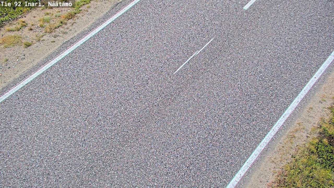 Kelikamerat Kuva Tie 92 Inari, Näätämö, Inari, Lappi