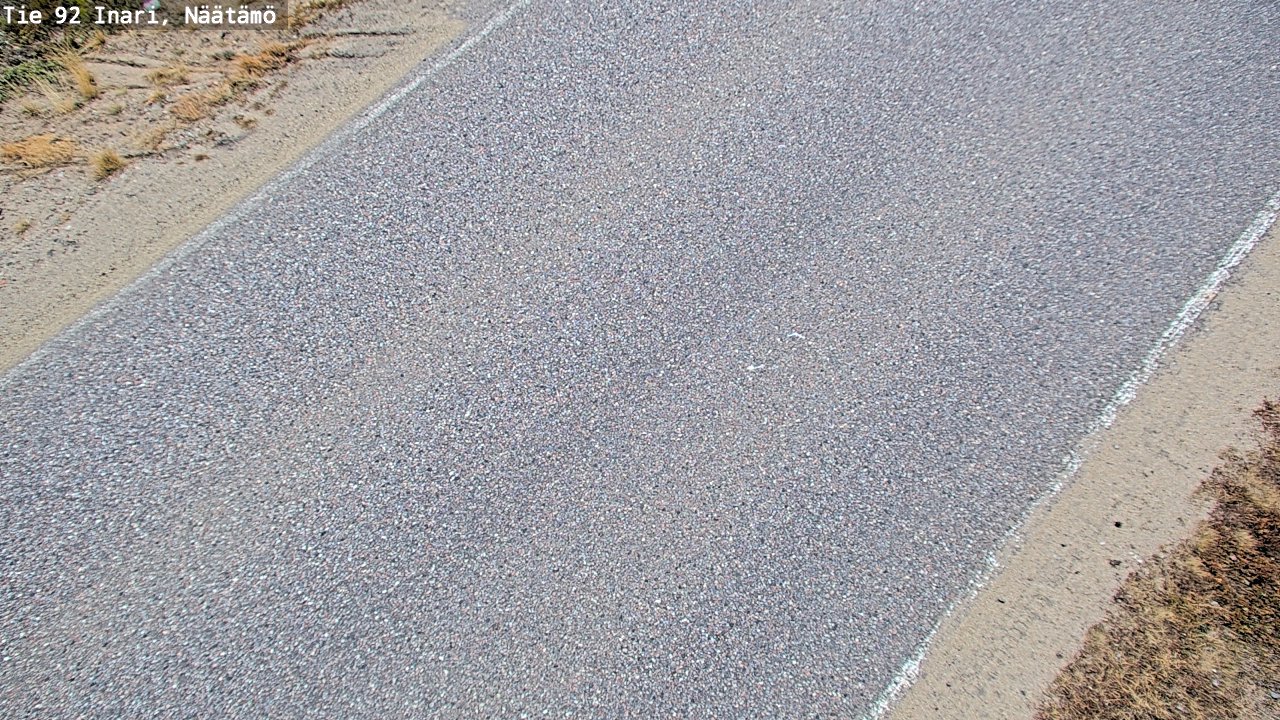 Kelikamerat Kuva Tie 92 Inari, Näätämö, Inari, Lappi