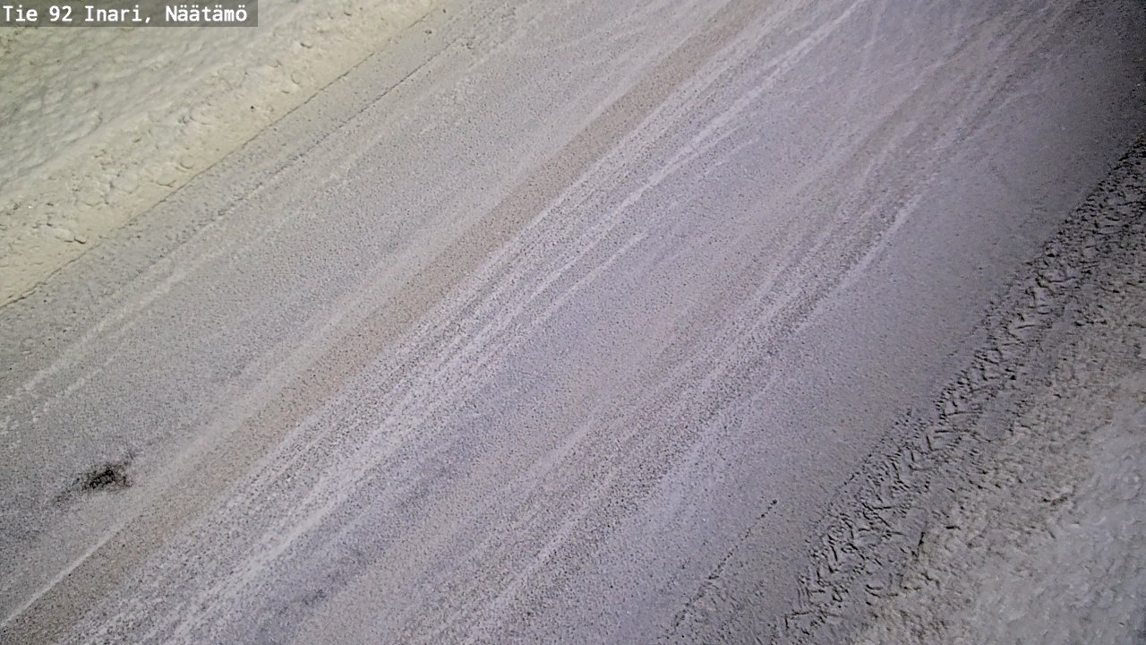 Kelikamerat Kuva Tie 92 Inari, Näätämö, Inari, Lappi