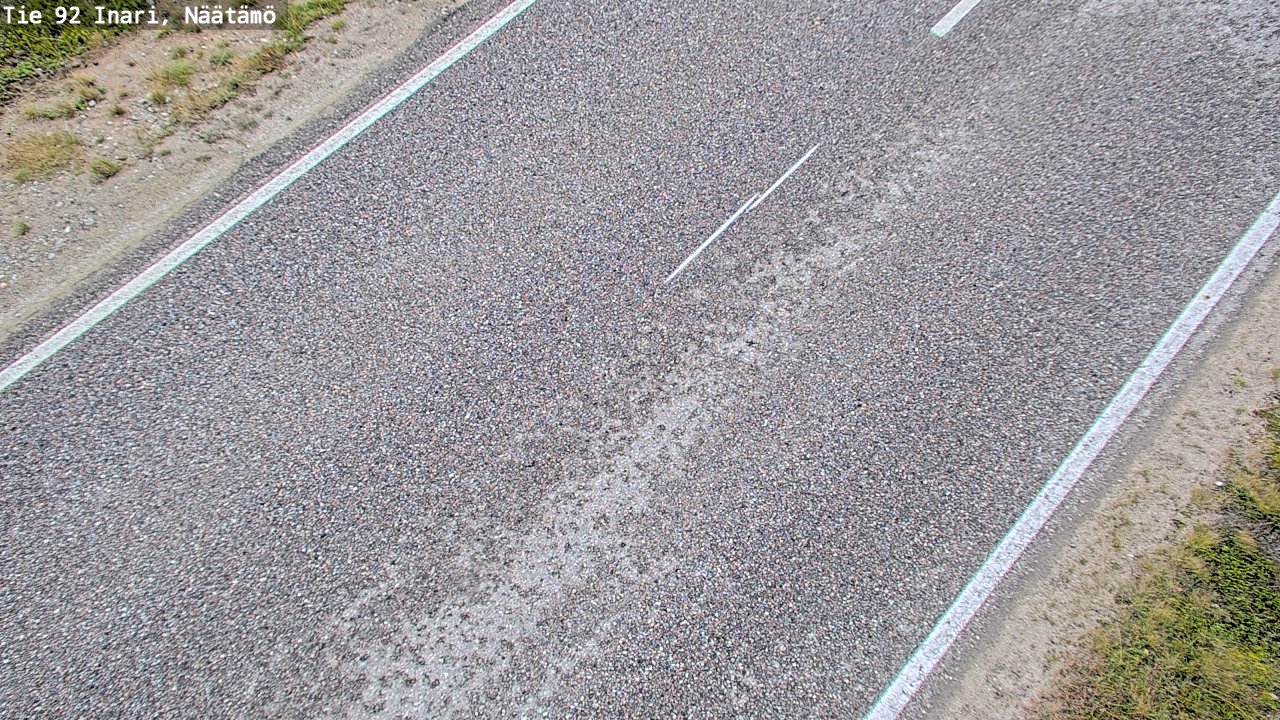 Kelikamerat Kuva Tie 92 Inari, Näätämö, Inari, Lappi