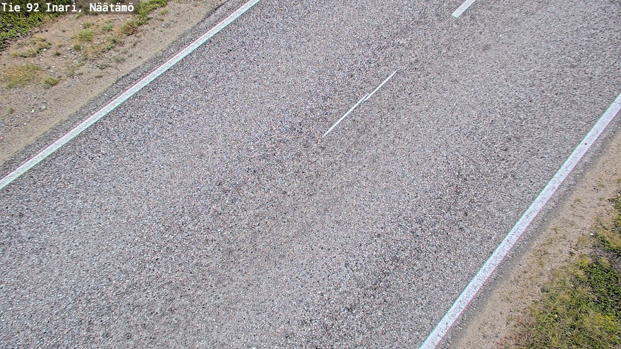 Kelikamerat Kuva Tie 92 Inari, Näätämö, Inari, Lappi