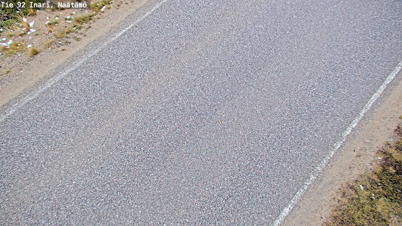 Kelikamerat Kuva Tie 92 Inari, Näätämö, Inari, Lappi