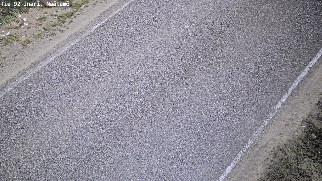 Kelikamerat Kuva Tie 92 Inari, Näätämö, Inari, Lappi