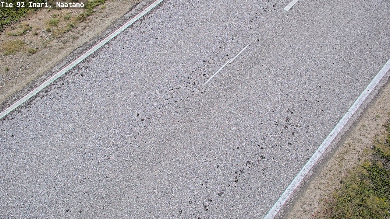 Kelikamerat Kuva Tie 92 Inari, Näätämö, Inari, Lappi