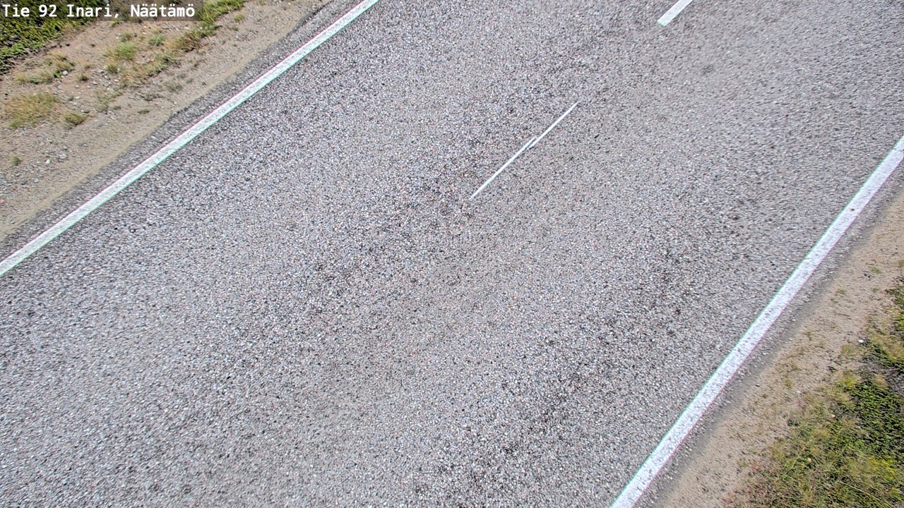 Kelikamerat Kuva Tie 92 Inari, Näätämö, Inari, Lappi