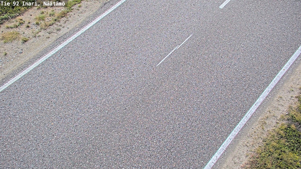 Kelikamerat Kuva Tie 92 Inari, Näätämö, Inari, Lappi
