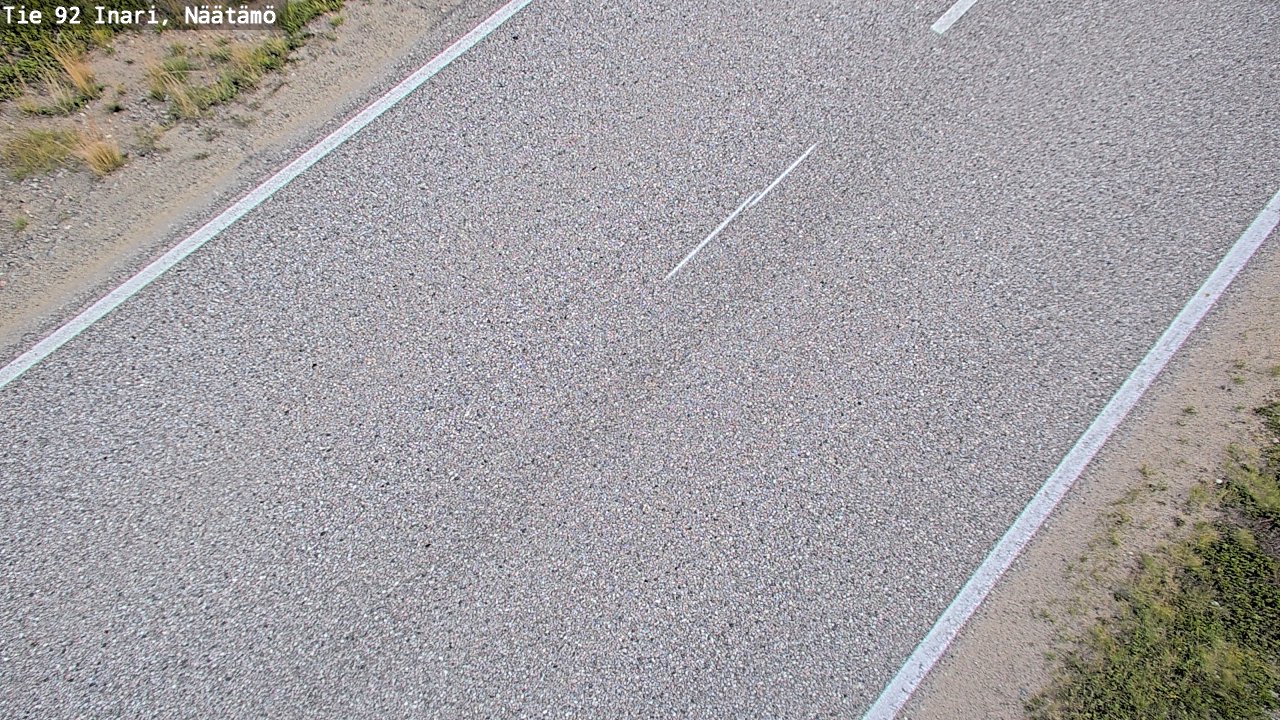 Kelikamerat Kuva Tie 92 Inari, Näätämö, Inari, Lappi