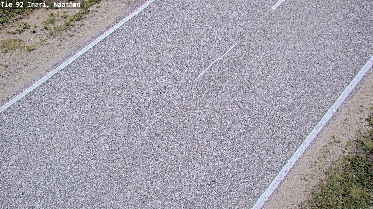 Kelikamerat Kuva Tie 92 Inari, Näätämö, Inari, Lappi
