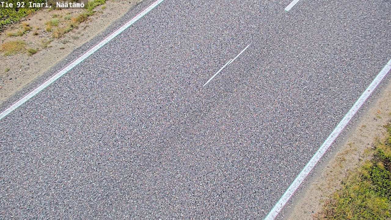 Kelikamerat Kuva Tie 92 Inari, Näätämö, Inari, Lappi