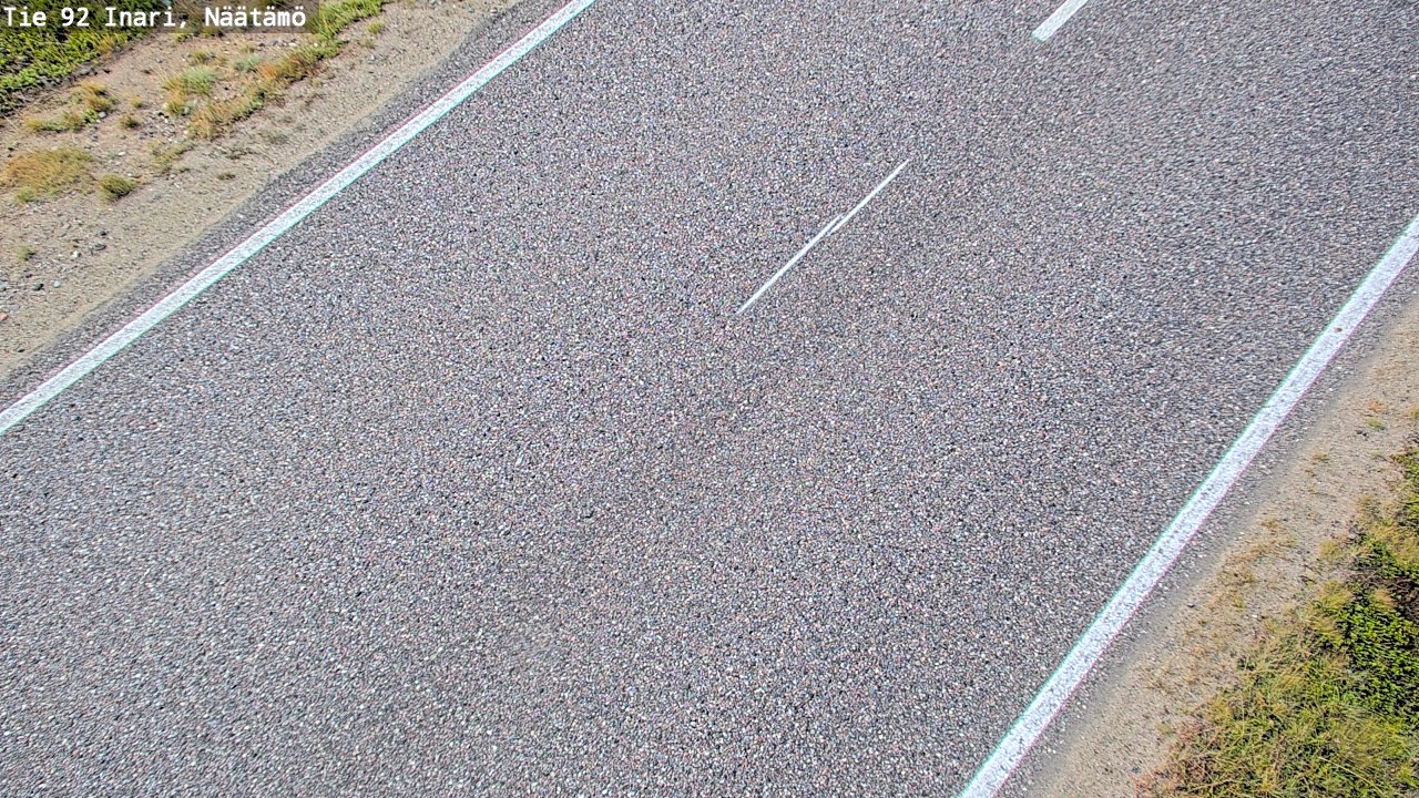 Kelikamerat Kuva Tie 92 Inari, Näätämö, Inari, Lappi