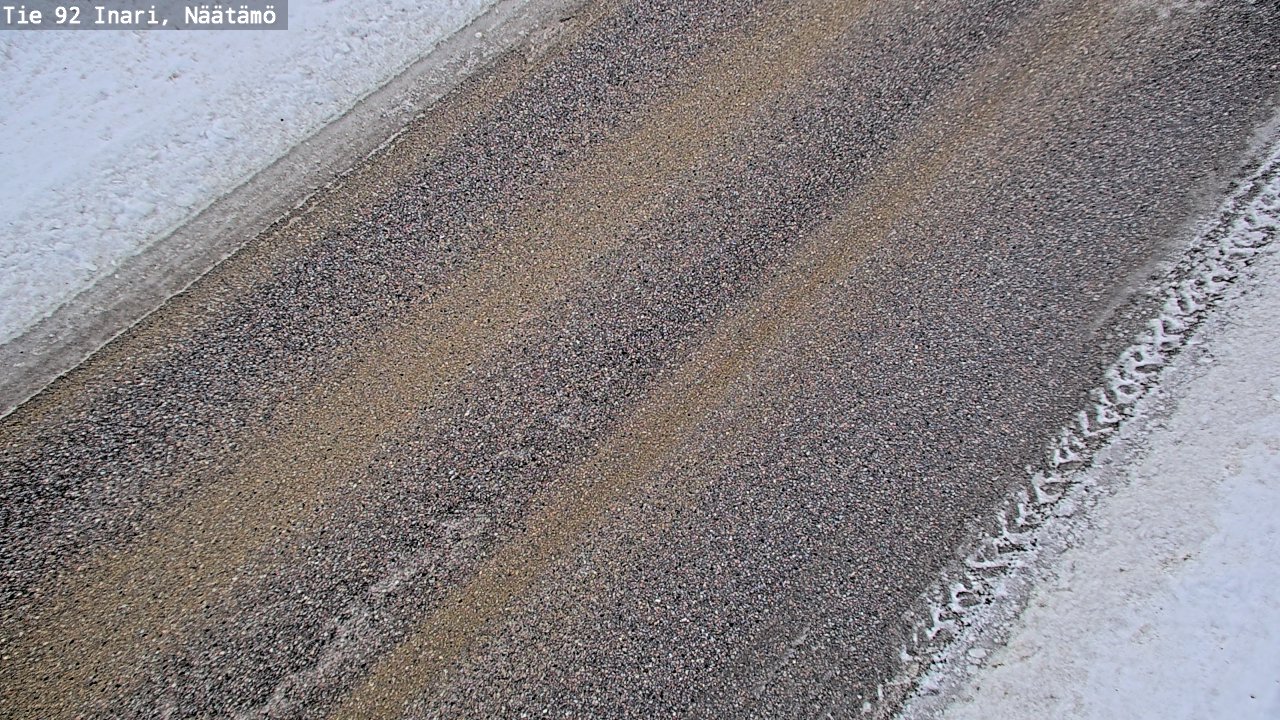 Kelikamerat Kuva Tie 92 Inari, Näätämö, Inari, Lappi