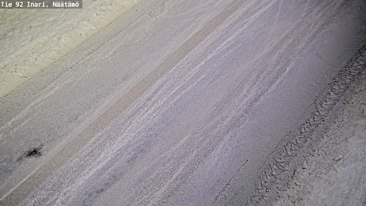 Kelikamerat Kuva Tie 92 Inari, Näätämö, Inari, Lappi