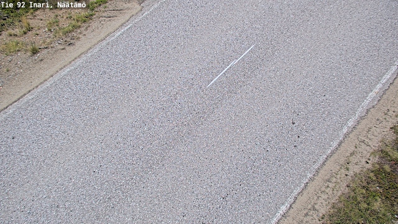 Kelikamerat Kuva Tie 92 Inari, Näätämö, Inari, Lappi