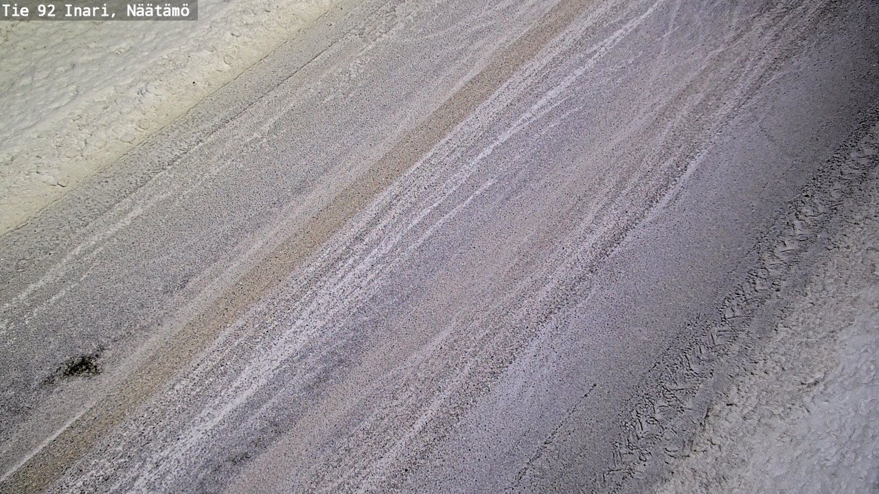 Kelikamerat Kuva Tie 92 Inari, Näätämö, Inari, Lappi