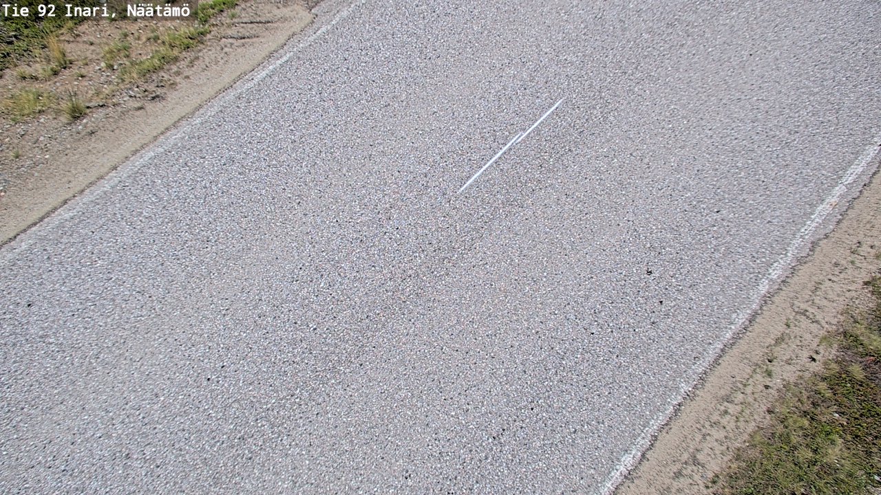 Kelikamerat Kuva Tie 92 Inari, Näätämö, Inari, Lappi