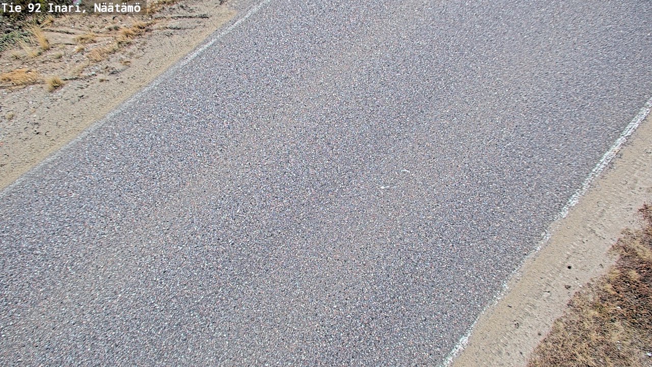 Kelikamerat Kuva Tie 92 Inari, Näätämö, Inari, Lappi