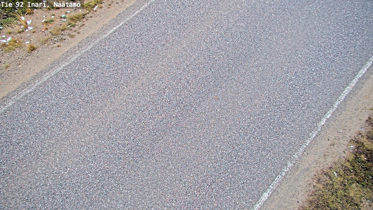 Kelikamerat Kuva Tie 92 Inari, Näätämö, Inari, Lappi