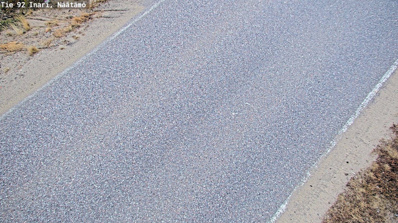 Kelikamerat Kuva Tie 92 Inari, Näätämö, Inari, Lappi