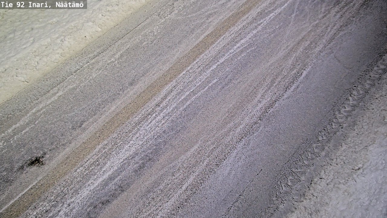 Kelikamerat Kuva Tie 92 Inari, Näätämö, Inari, Lappi
