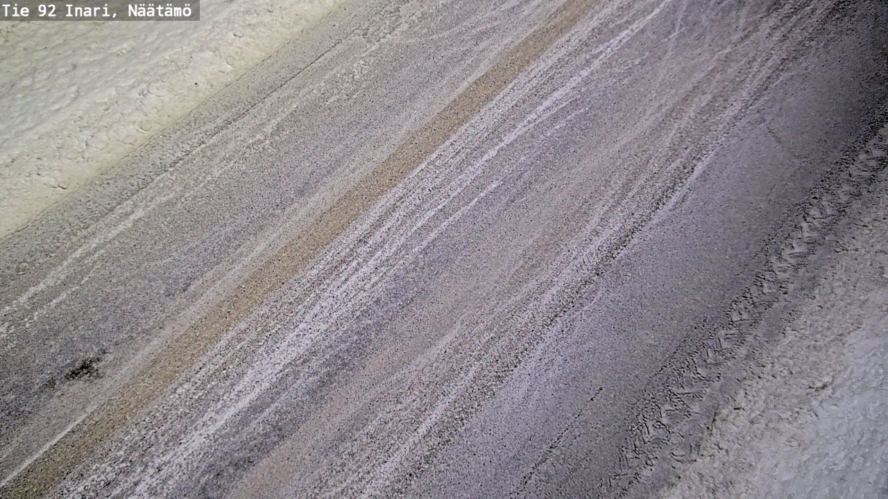 Kelikamerat Kuva Tie 92 Inari, Näätämö, Inari, Lappi