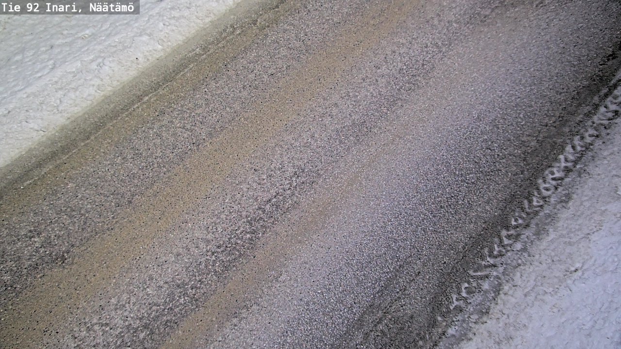 Kelikamerat Kuva Tie 92 Inari, Näätämö, Inari, Lappi