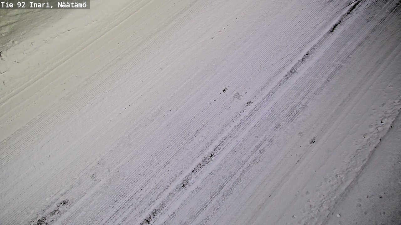 Kelikamerat Kuva Tie 92 Inari, Näätämö, Inari, Lappi