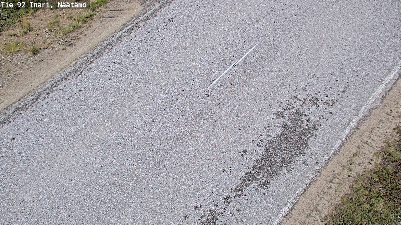 Kelikamerat Kuva Tie 92 Inari, Näätämö, Inari, Lappi