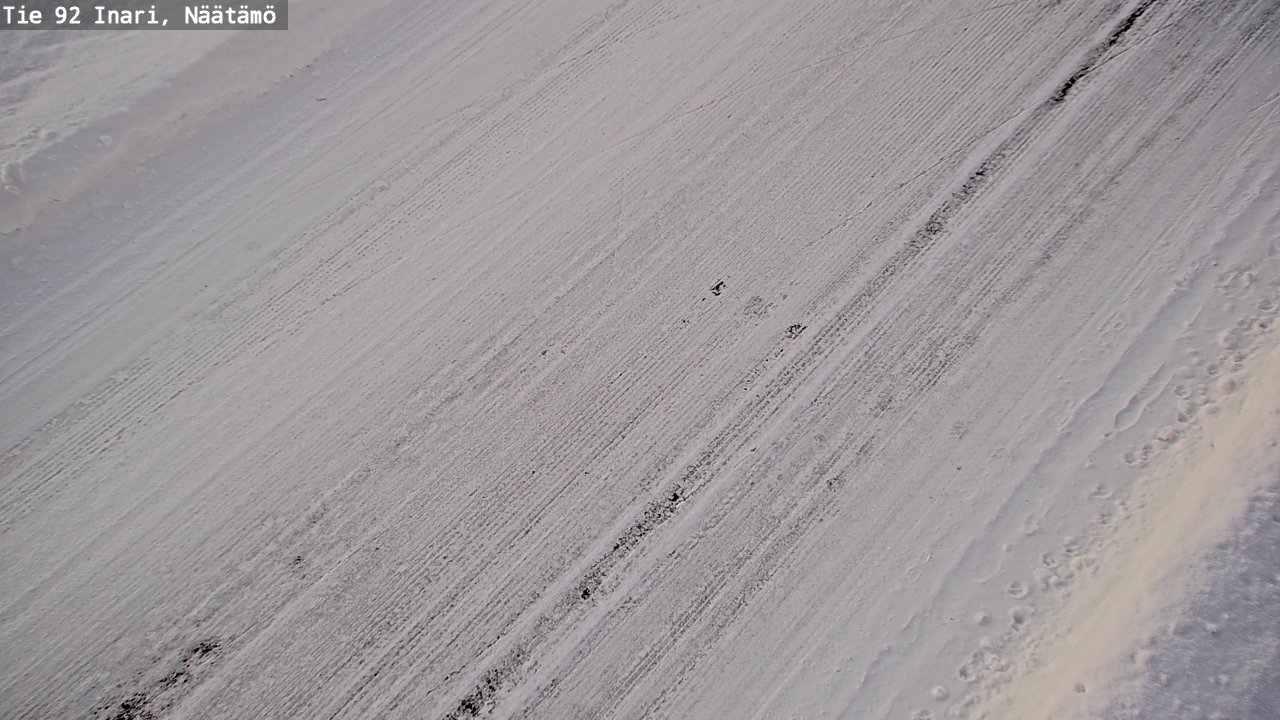 Kelikamerat Kuva Tie 92 Inari, Näätämö, Inari, Lappi