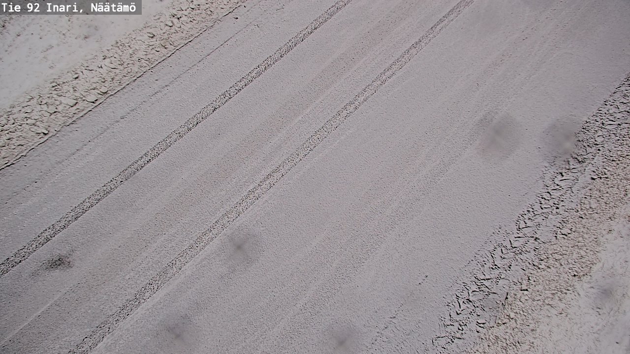 Kelikamerat Kuva Tie 92 Inari, Näätämö, Inari, Lappi