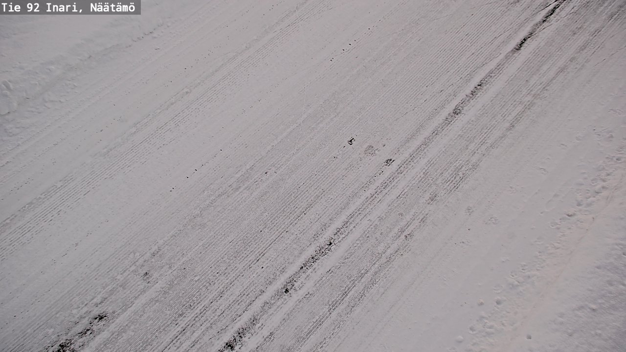 Kelikamerat Kuva Tie 92 Inari, Näätämö, Inari, Lappi