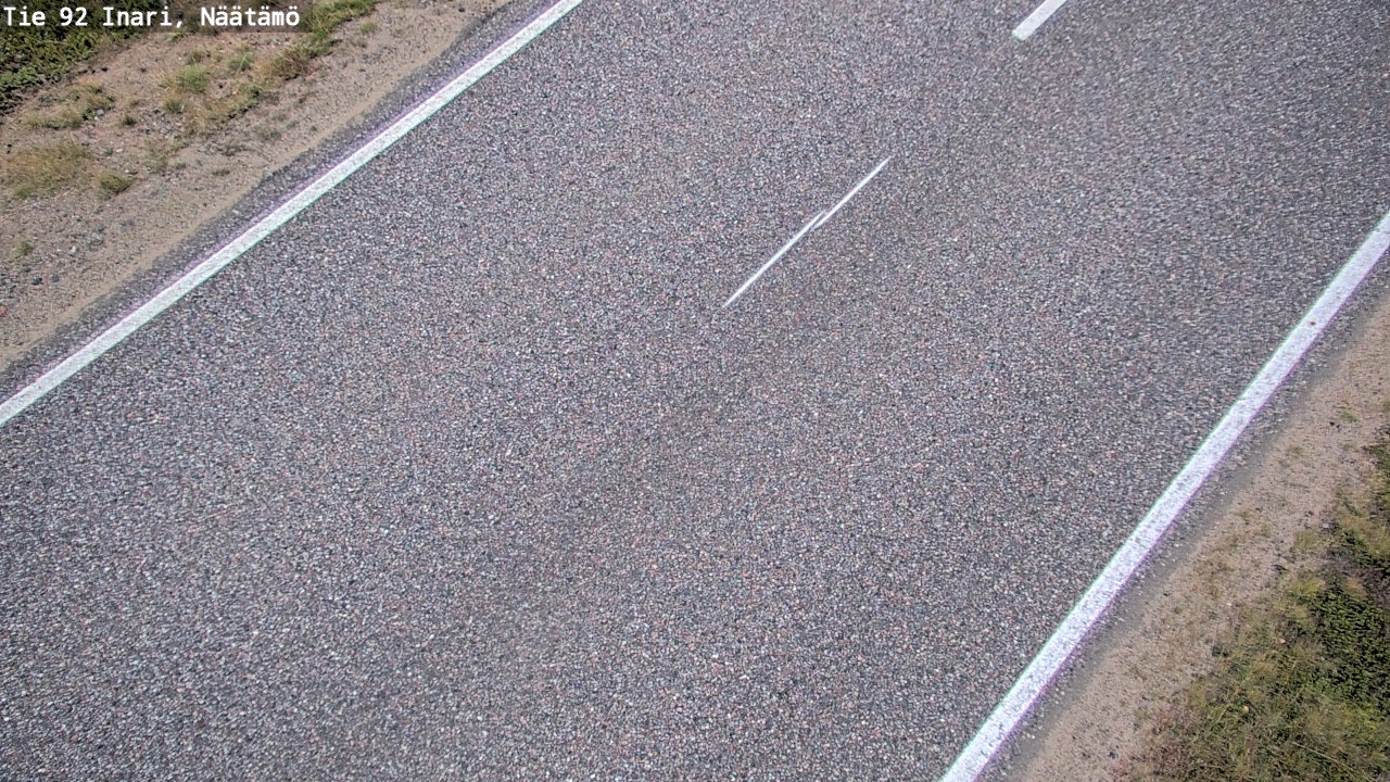 Kelikamerat Kuva Tie 92 Inari, Näätämö, Inari, Lappi