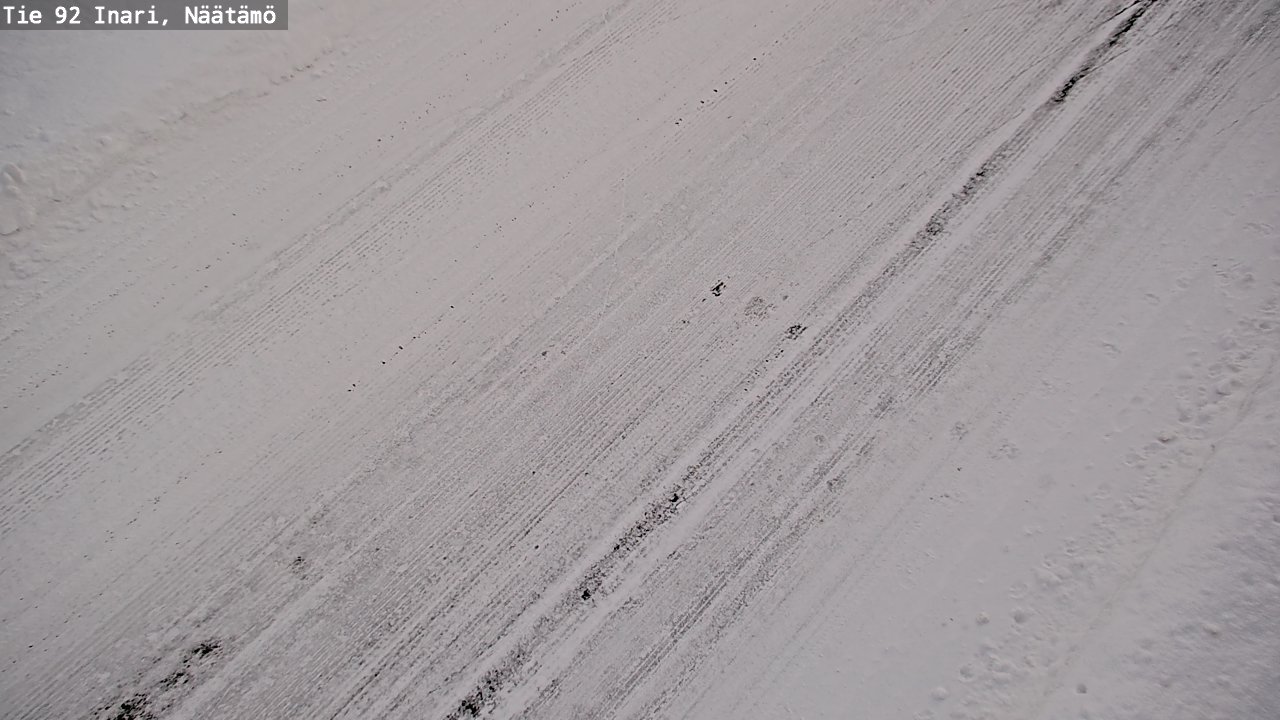 Kelikamerat Kuva Tie 92 Inari, Näätämö, Inari, Lappi